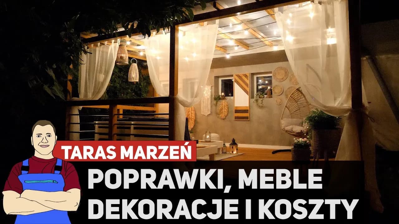 Tani taras marzeń: 10 sprytnych trików, które zaoszczędzą twój budżet Tani taras marzeń: 10 sprytnych trików, które zaoszczędzą twój budżet